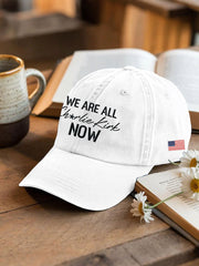 Voice Of Freedom Printed Casual Unisex Hat