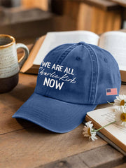 Voice Of Freedom Printed Casual Unisex Hat