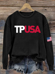 Women's TPAUSA Printed polyester sweatshirt