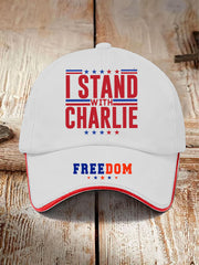 Unisex Freedom Is Not Free R.I.P Charlie Kirk Print Hat