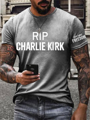 Men's Freedom Rip Printed T-shirt