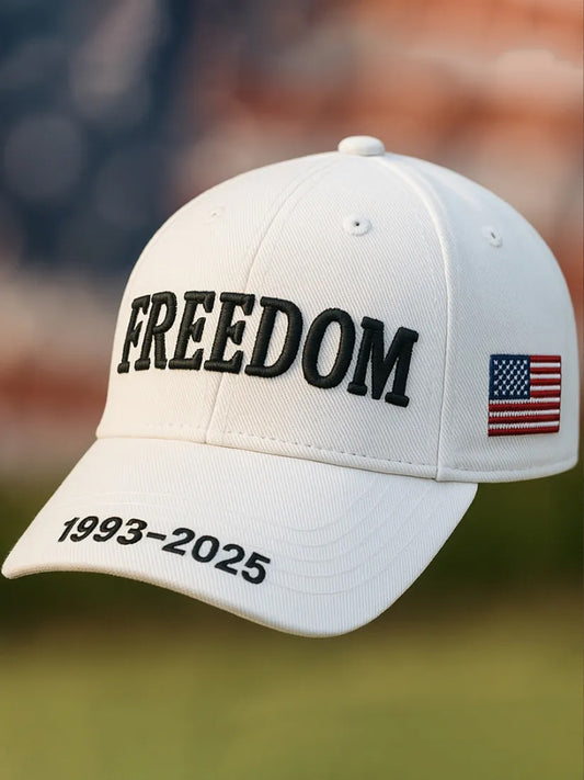 Unisex Freedom Is Not Free R.I.P Charlie Kirk Print Hat
