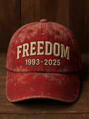 Unisex Freedom Is Not Free R.I.P Charlie Kirk Print Hat