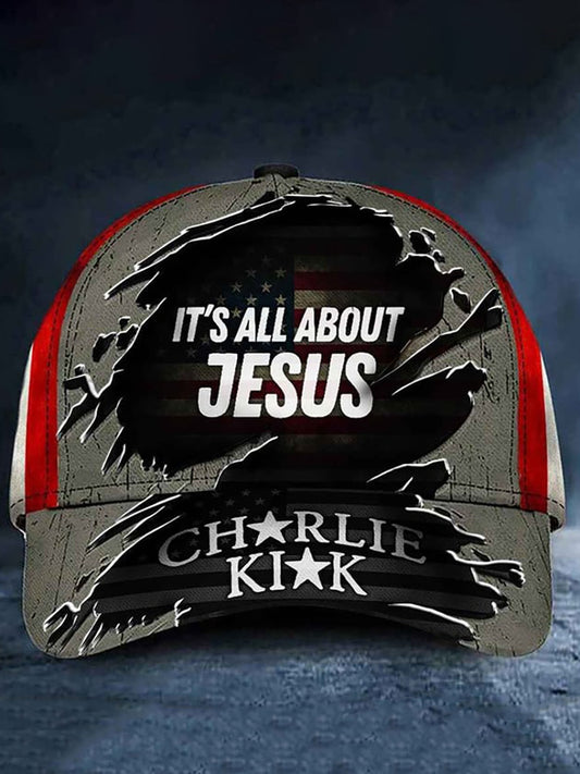 Unisex Resort Charlie Kirk Design Print Hat