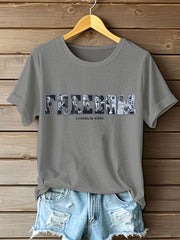 Women's Freedom True Patriot Printed T-Shirt