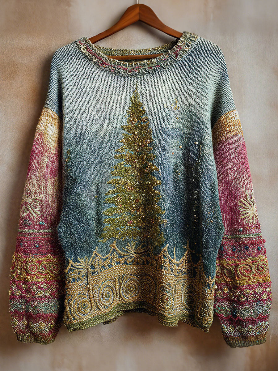 Women's Christmas tree tops