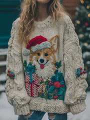 Women's Christmas Corgi Tops
