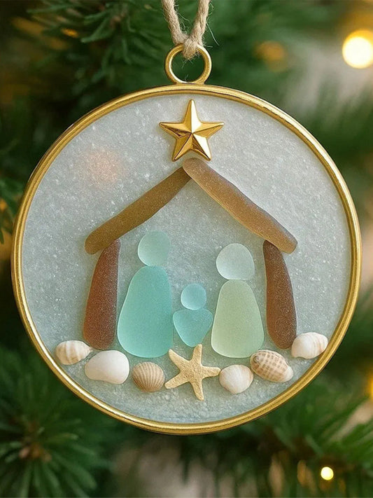 Coastal Christmas Tree Ornament