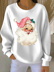 Women's Christmas Print Casual Sweatshirt