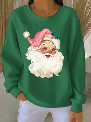 Women's Christmas Print Casual Sweatshirt