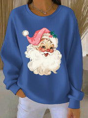 Women's Christmas Print Casual Sweatshirt