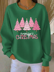 Women's Christmas Print Casual Sweatshirt