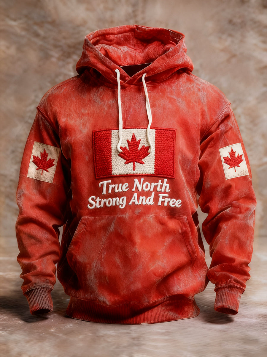 Men's Canadian Hooded Sweatshirt