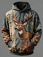 Men's Canada Print Casual Hoodie