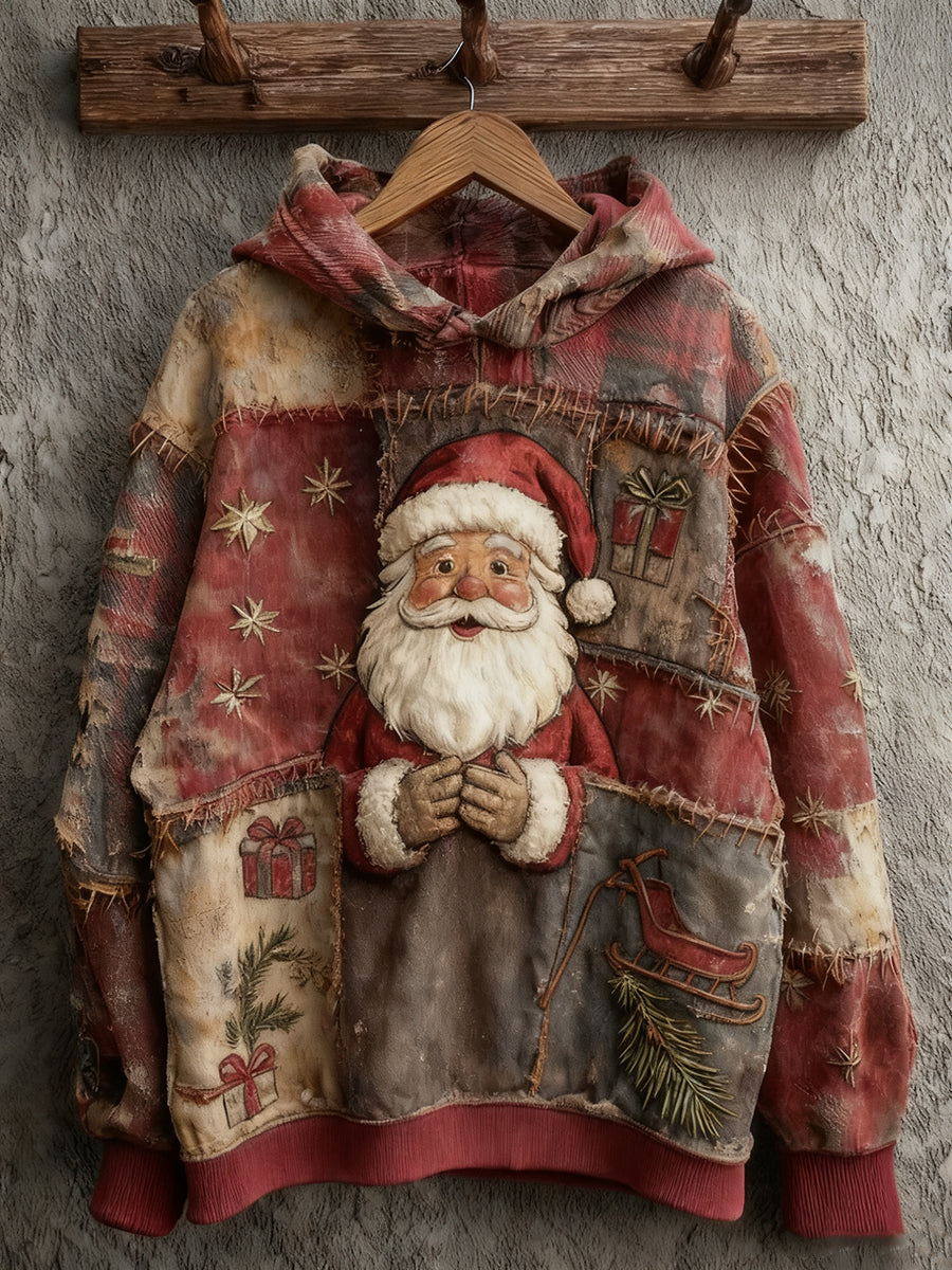 Women's Merry Christmas Art Hoodie