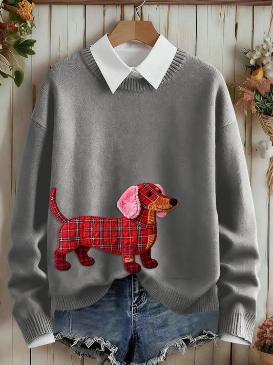 Women's Dog Art Sweatshirt