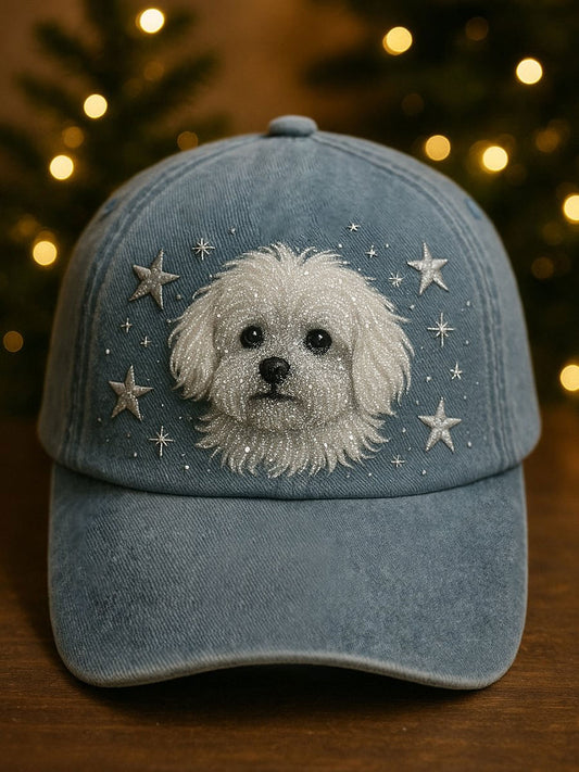 Unisex Dog Art Print Hat