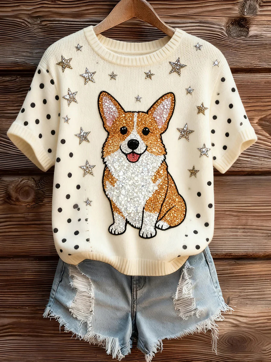 Women's Corgi Casual Tops