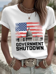 Women's Government Shutdown T-shirts