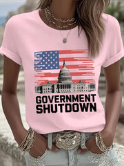 Women's Government Shutdown T-shirts