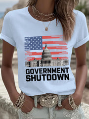 Women's Government Shutdown T-shirts