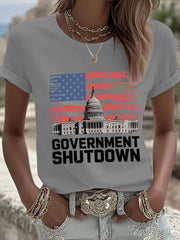Women's Government Shutdown T-shirts
