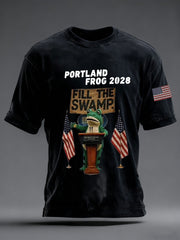 Men's Portland Frog 2028 Short-sleeved T-shirt