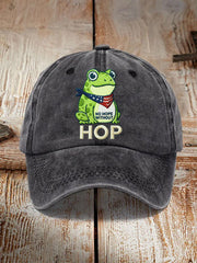 Frog Resist No Hope Without Hop Hat