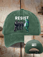 Unisex Portland Frog Resist Print Hat