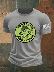 Men's Portland Frog Brigade Printed T-shirt