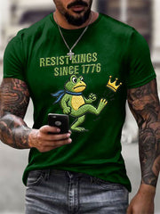 Men's Resist Kings Since 1776 Short-sleeved T-shirt