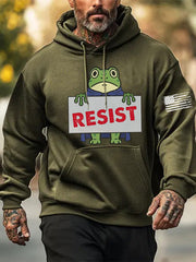 Men's Frog Resist Printed Hoodie