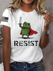 Women's Resist Frog Short-sleeved T-shirt