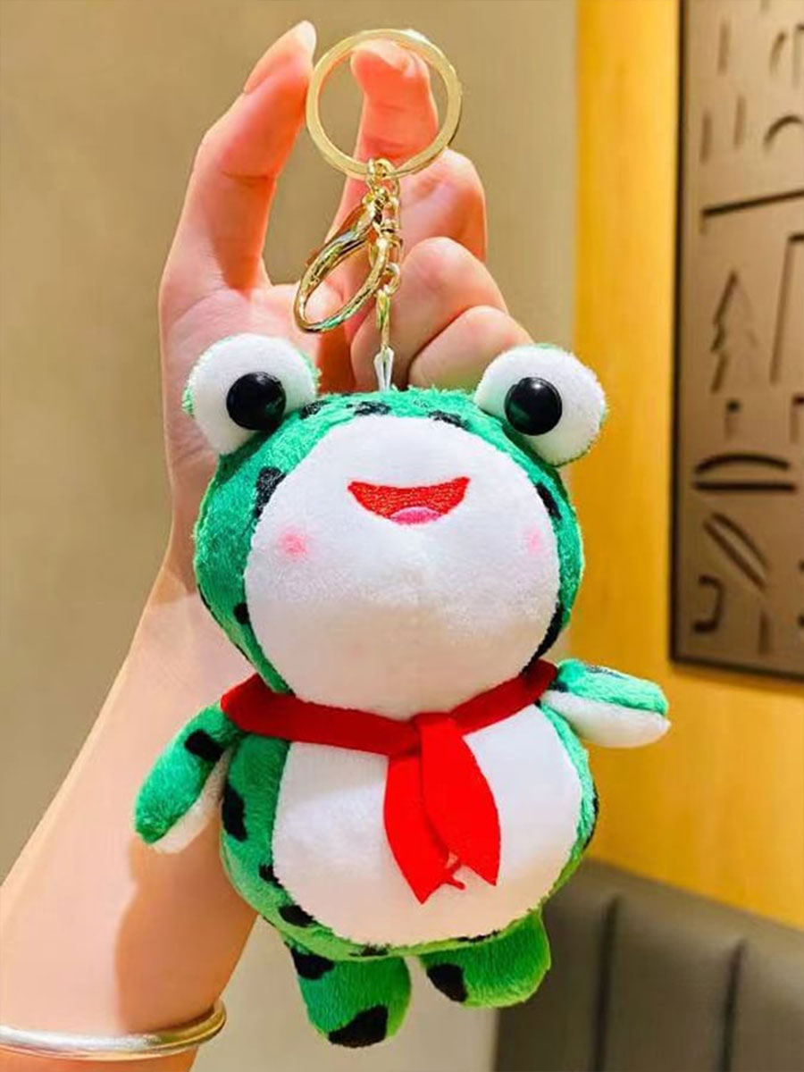 Unisex Frog Keychain
