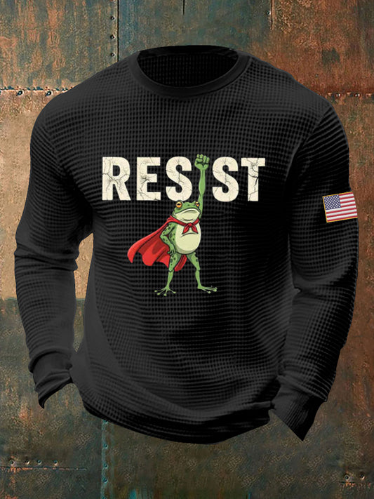Men's Resist Frog Waffle Top