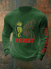 Men's Resist Frog Waffle Top