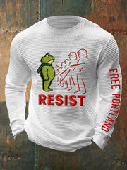 Men's Resist Frog Waffle Top