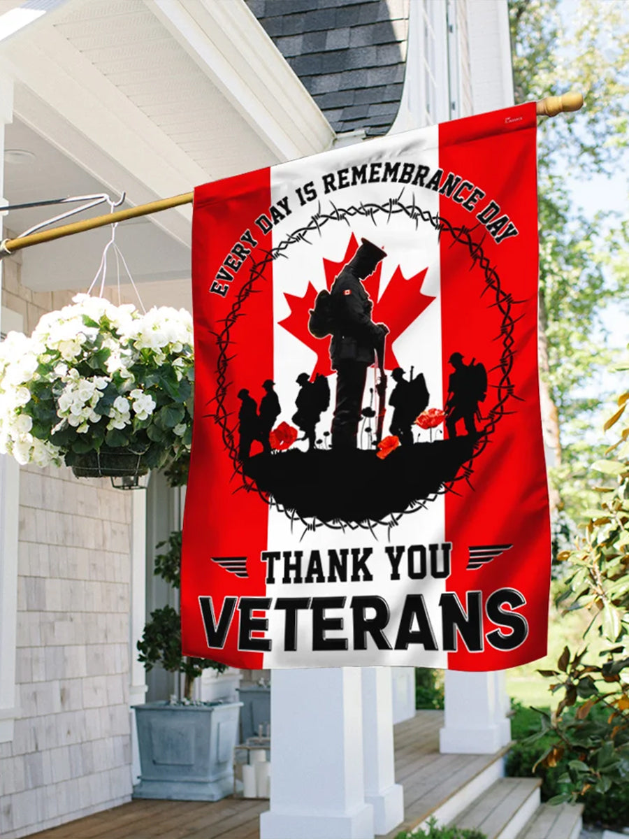 Canadian Remembrance Day Printed Banner (90*150cm)