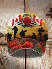 Remembrance Day Printed Casual Unisex Cap