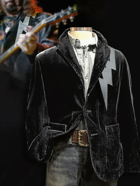 Men's Ace Frehley Printed Jacket