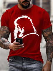 Men's Rock Band Printed T-shirt