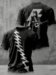 Men's Rock Band Printed T-shirt