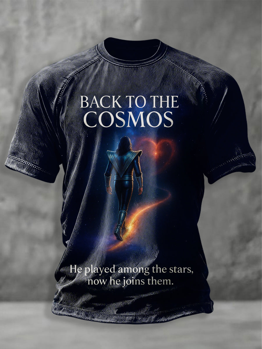 Men's Rock Band Printed T-shirt