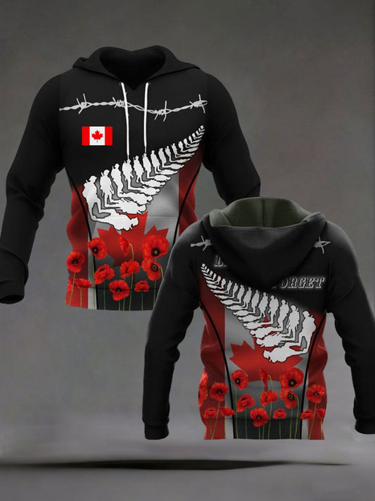 Men's CANADA Printed Casual Sweatshirt