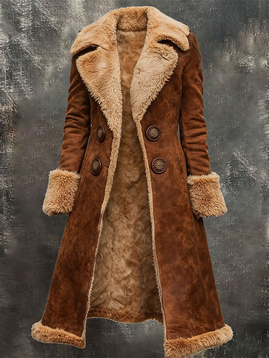 Women's Retro Warm Outdoor Jacket