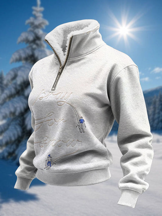 Women's Ski Plush Sweatshirt