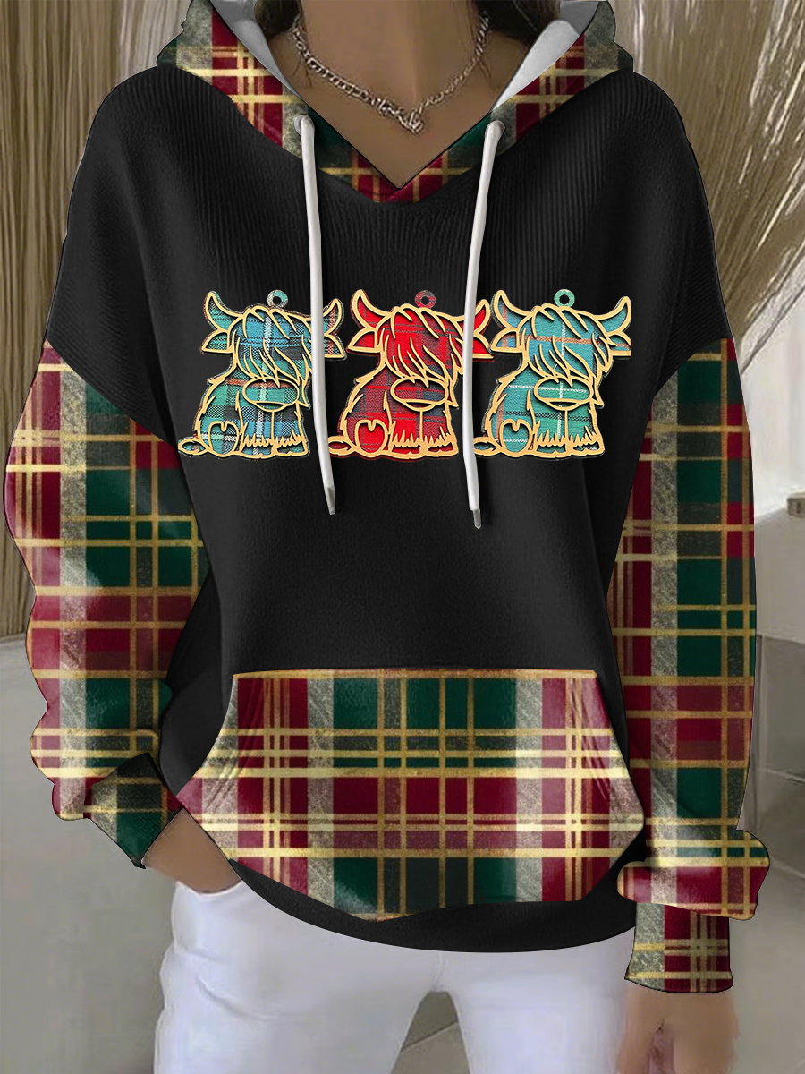 Women‘s Highland Cow Hoodie