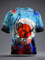 Unisex Modfather UK Music Mods Lover Printed T-shirt