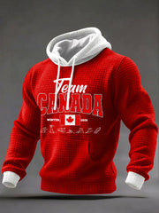 Men's CANADA 2026 Printed Casual Hoodie