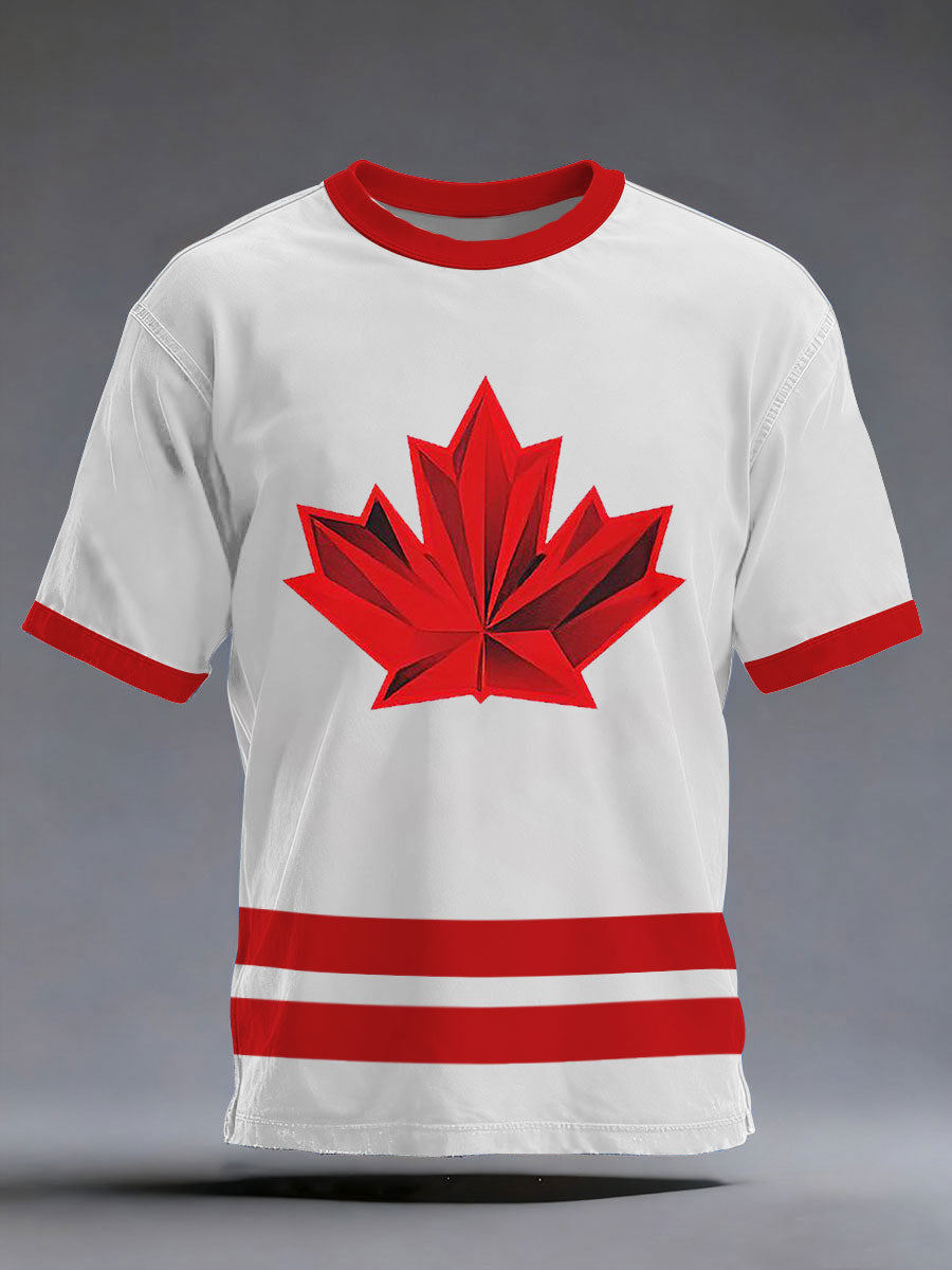 Men's CANADA Printed Casual T-shirt